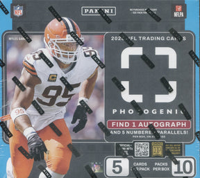 2025 Panini Photogenic Football Hobby, 14 Box Case