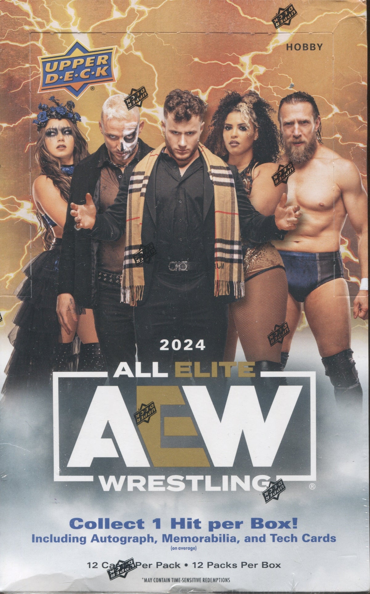 2024 Upper Deck AEW Wrestling Hobby, Box