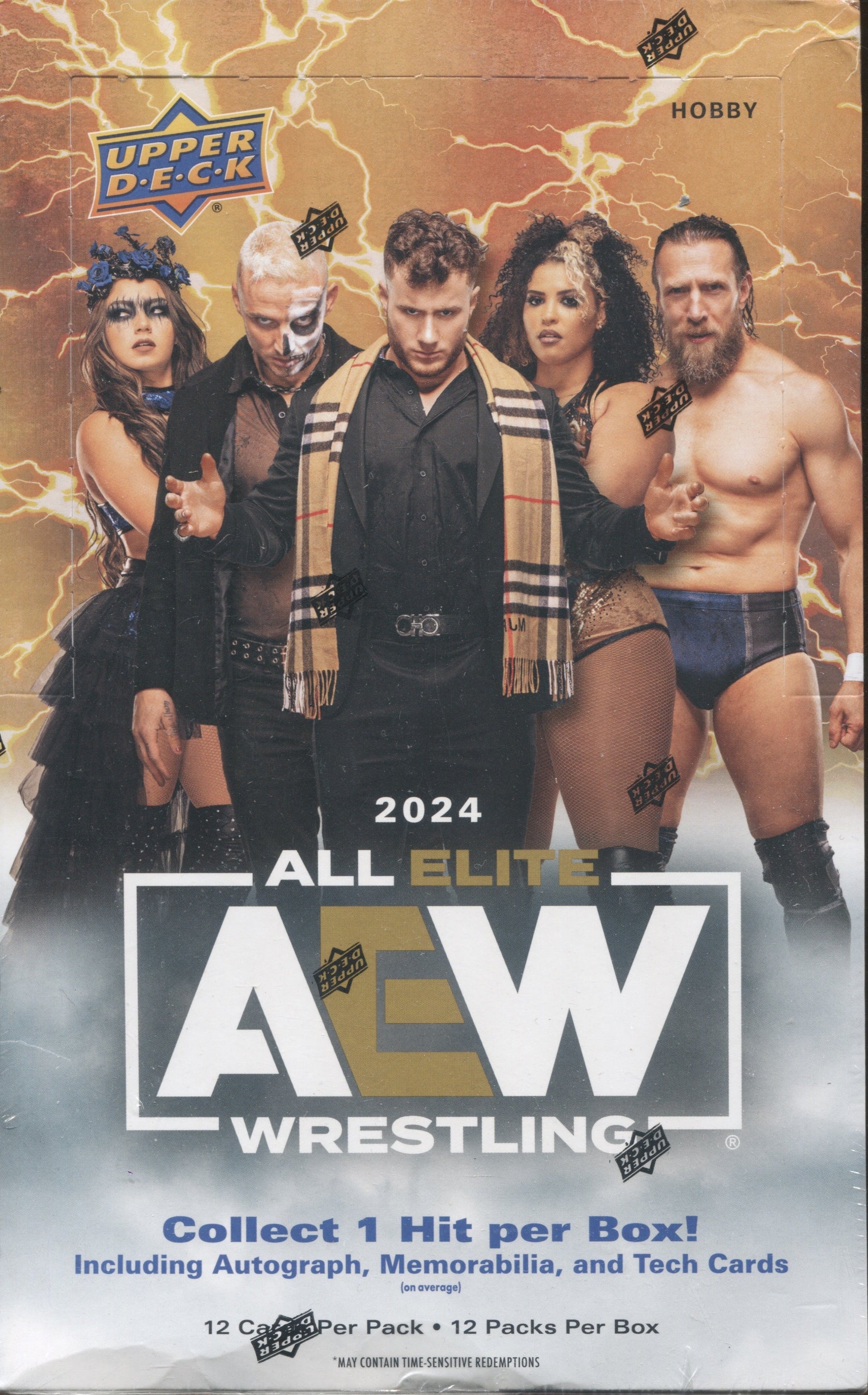 2024 Upper Deck AEW Wrestling Hobby, Box