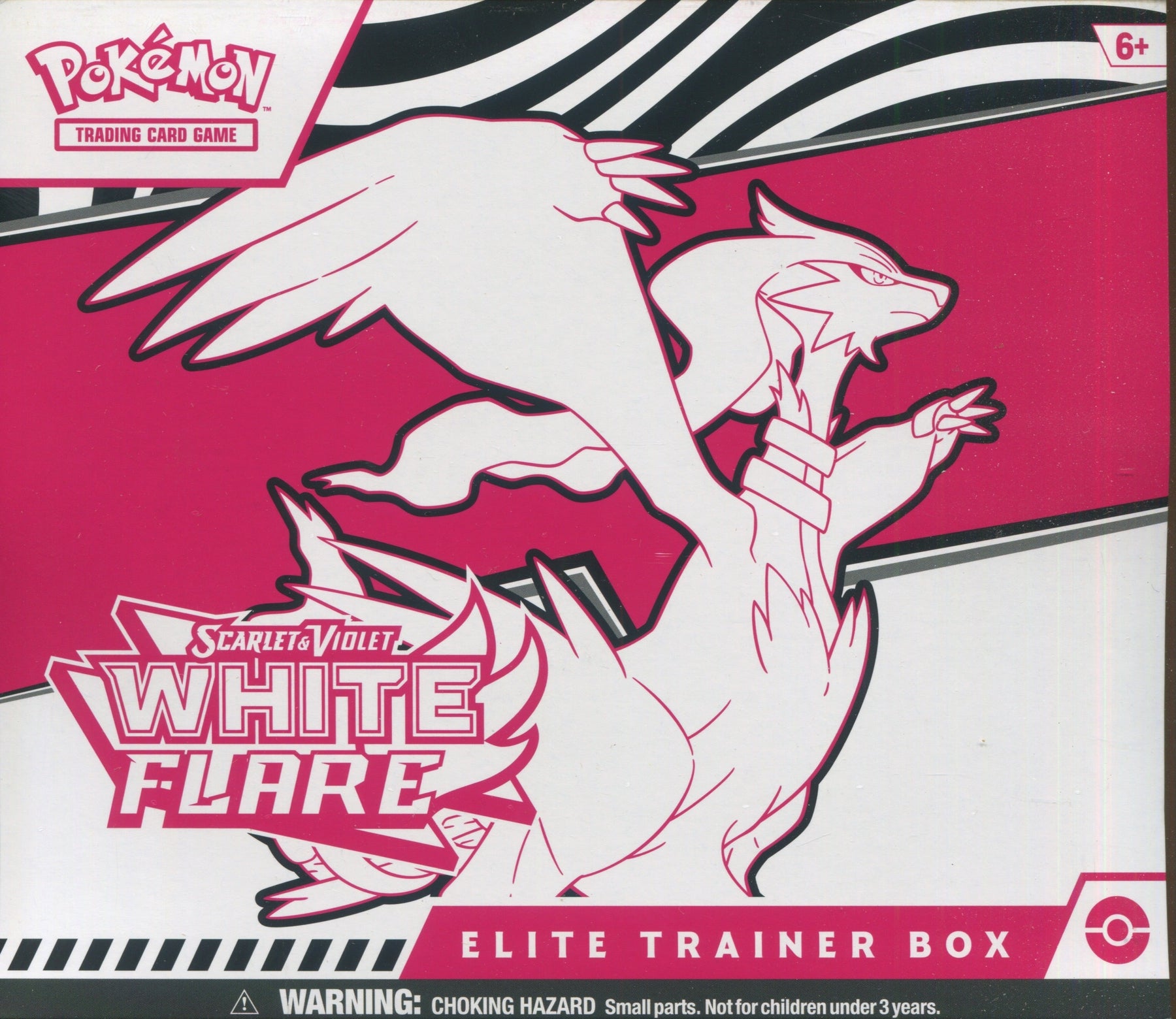 Pokemon Scarlet & Violet White Flare, Elite Trainer Box (ETB)