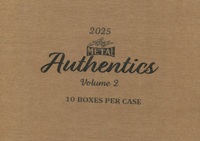 2025 Leaf Metal Authentics Volume 2 Hobby, 10 Box Case