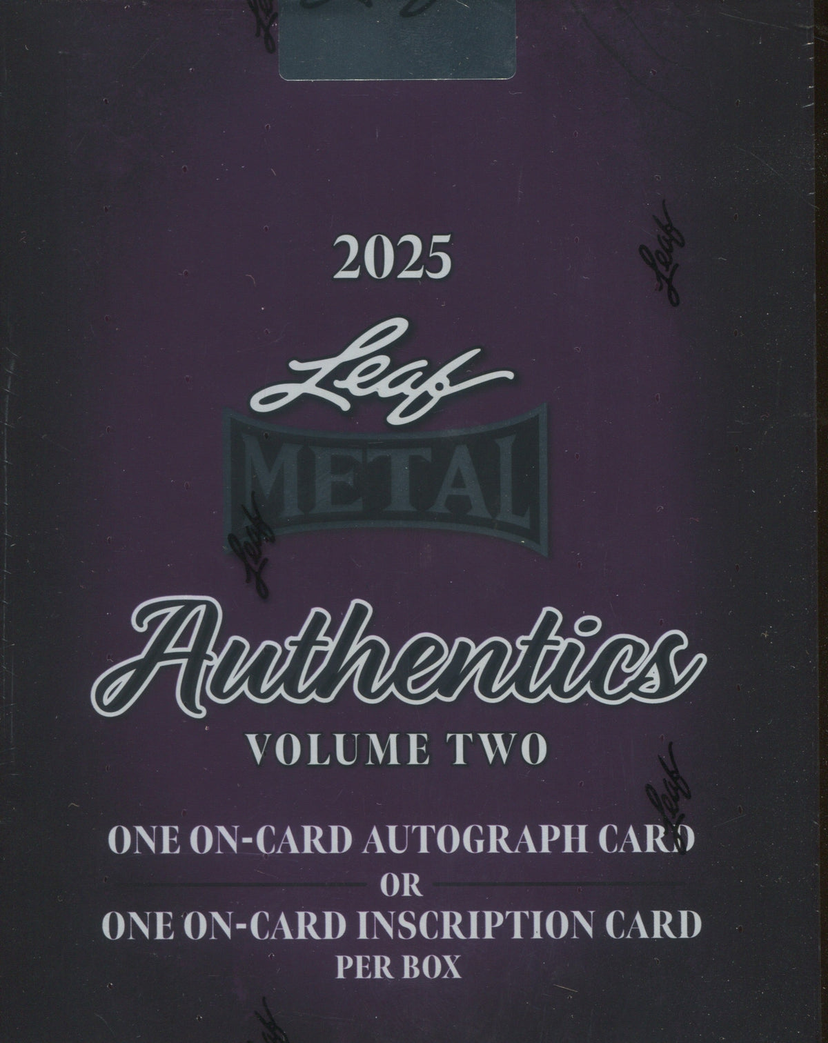 2025 Leaf Metal Authentics Volume 2 Hobby, Box