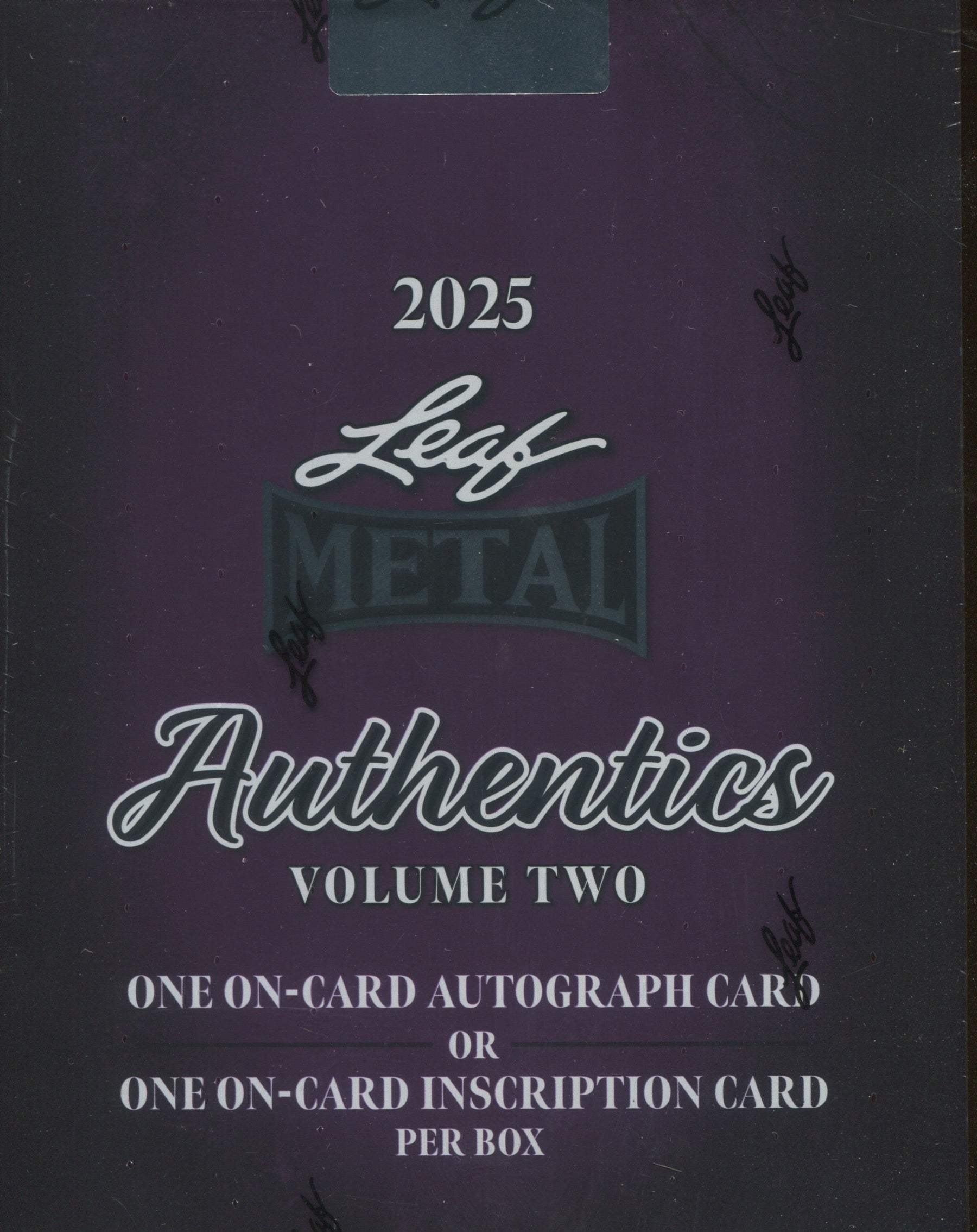 2025 Leaf Metal Authentics Volume 2 Hobby, 10 Box Case