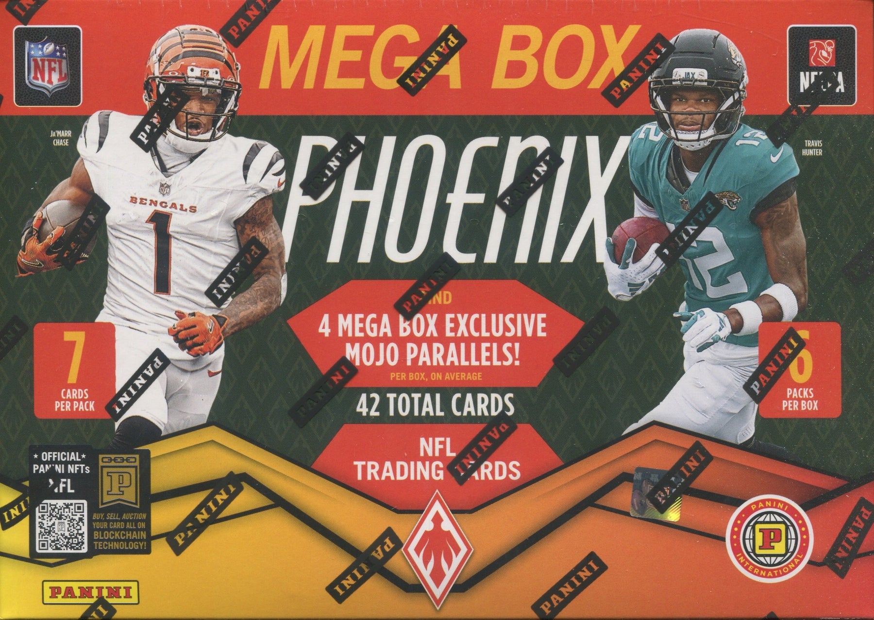 2025 Panini Phoenix Football International, Mega Box