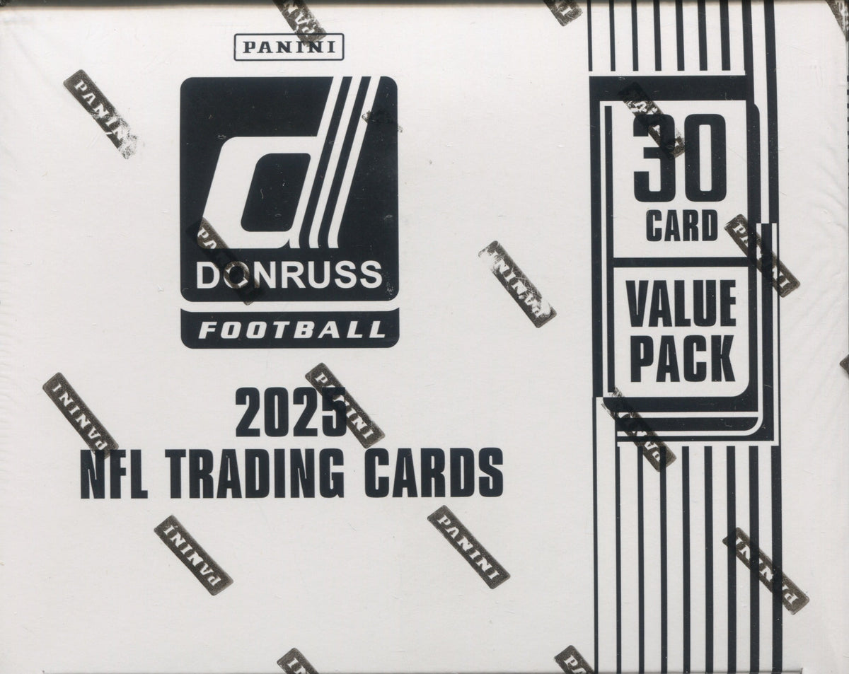 2025 Panini Donruss Football Jumbo Value Fat Pack, 12 Box Case