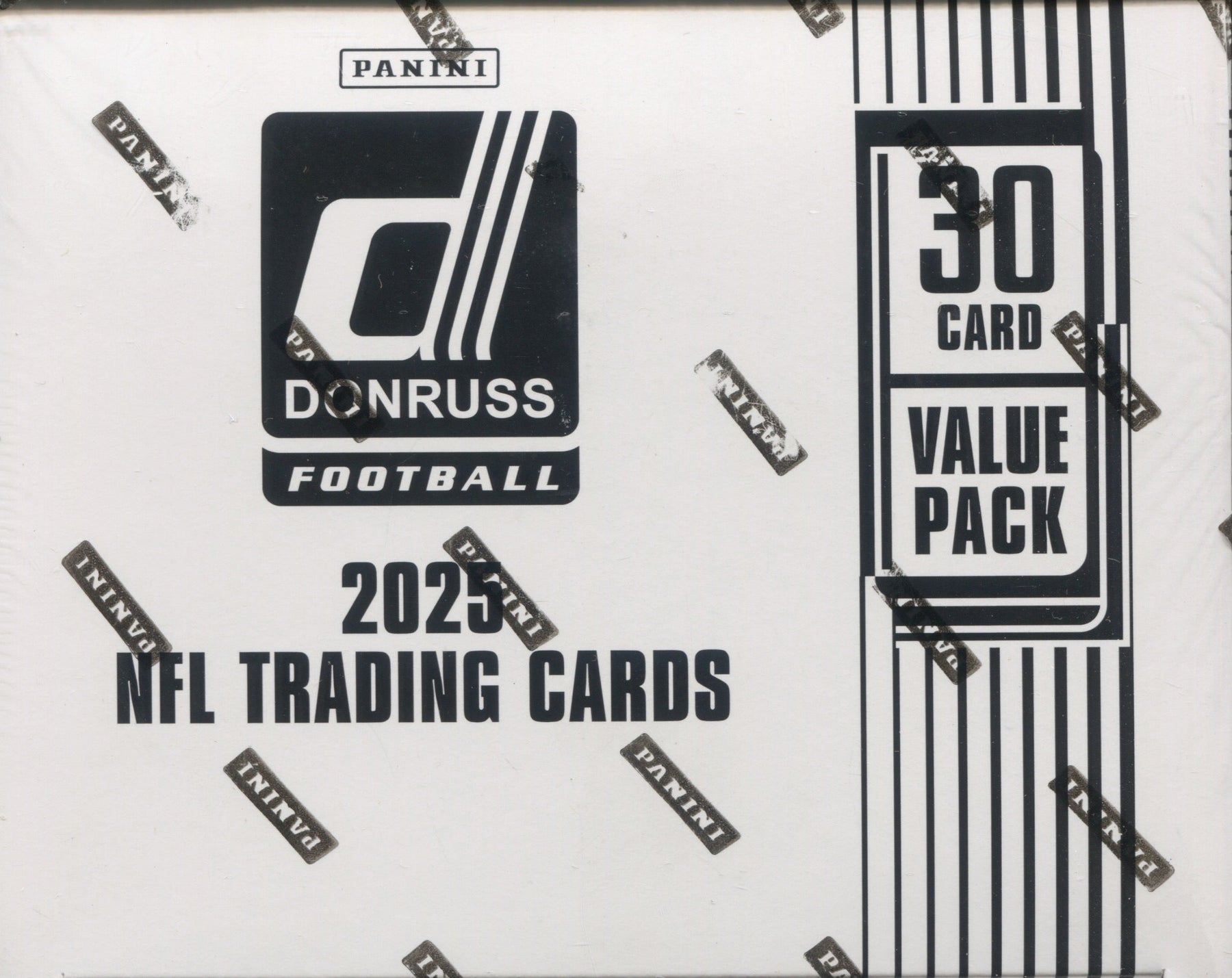 2025 Panini Donruss Football Jumbo Value Fat Pack, 12 Box Case
