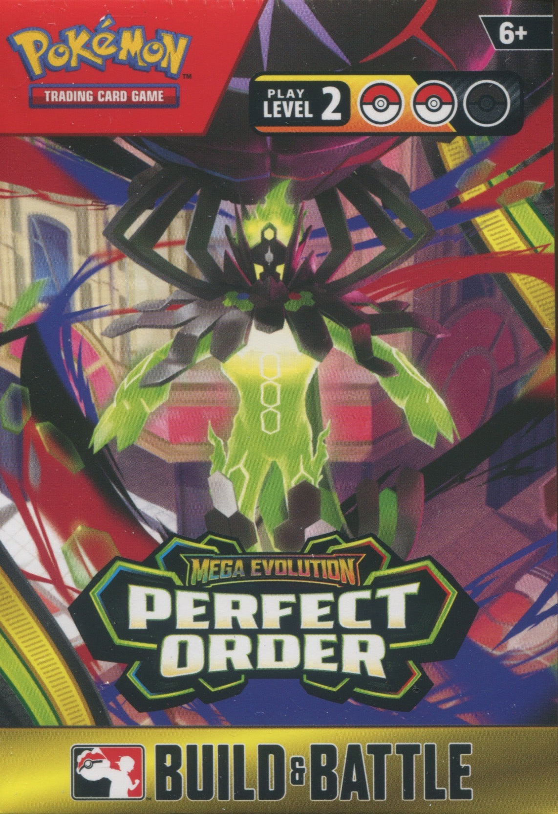 Pokemon Mega Evolution Perfect Order, Build & Battle Box