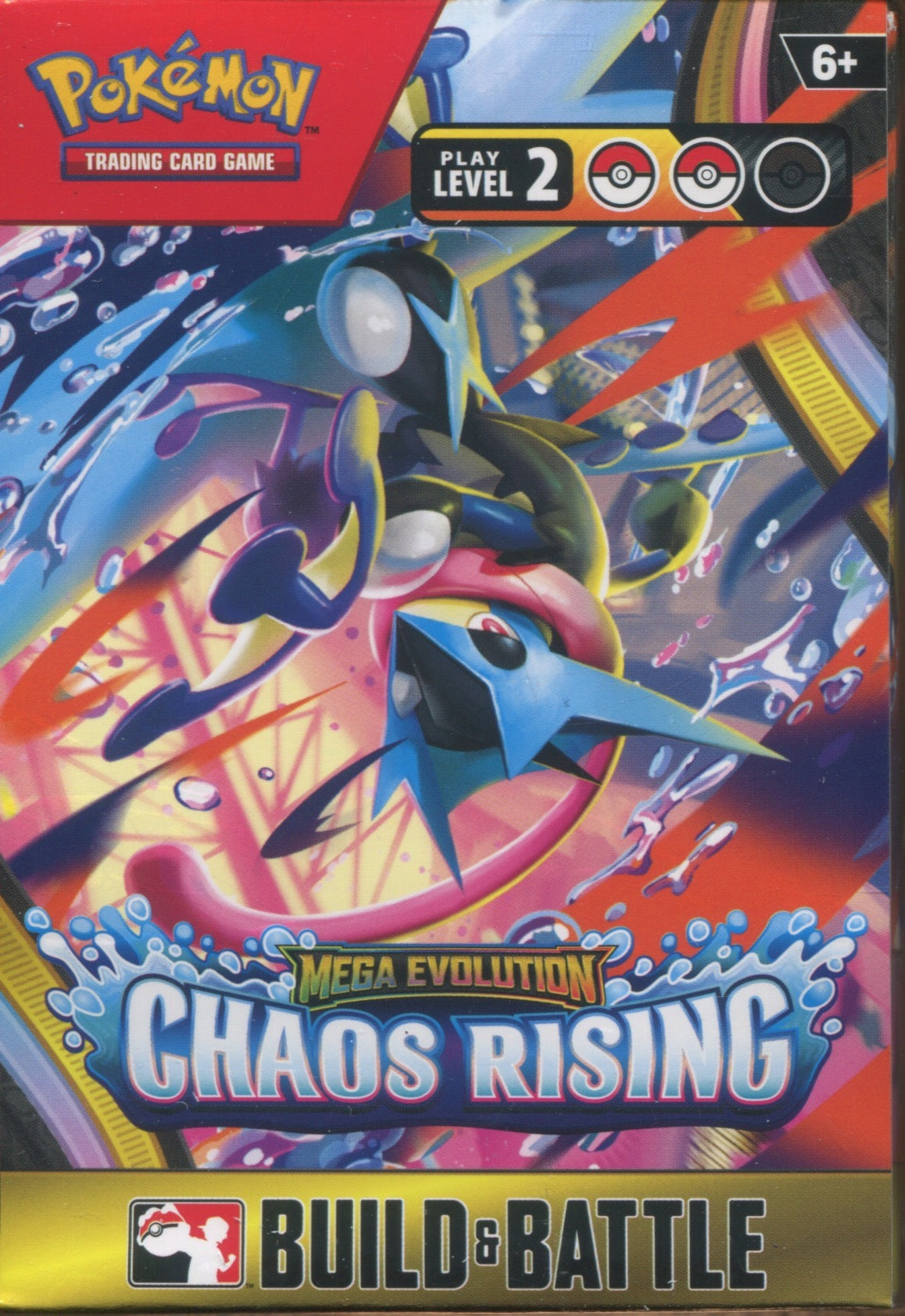 Pokemon Mega Evolution Chaos Rising, Build & Battle Box