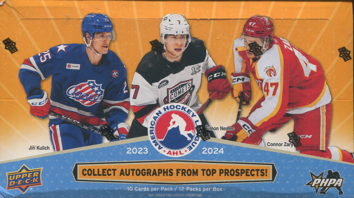 2023-24 Upper Deck AHL Hobby Hockey, 24 Box Master Case