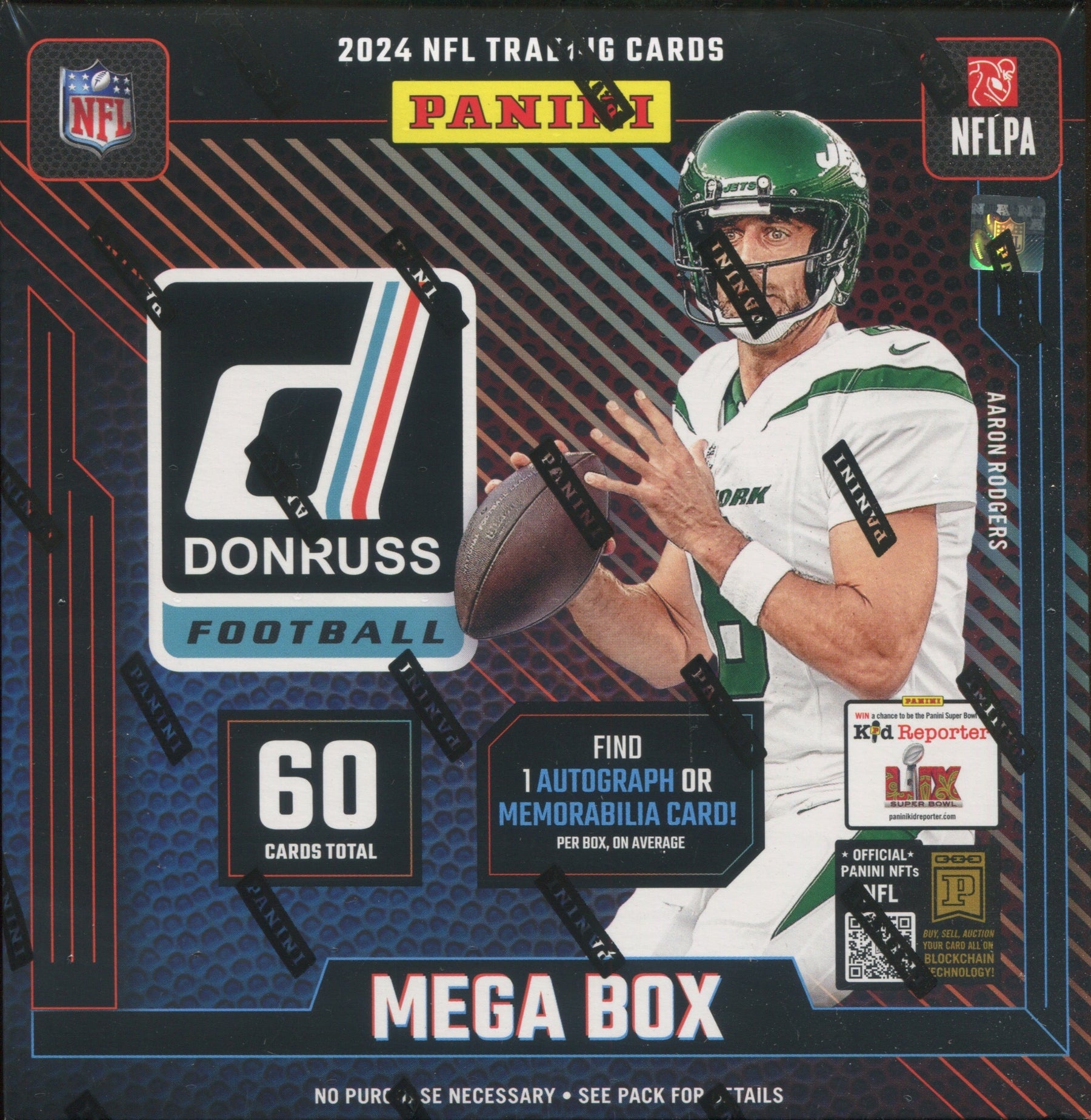 * Last Box * 2024 Panini Donruss Football, Mega Box (Red Wave)