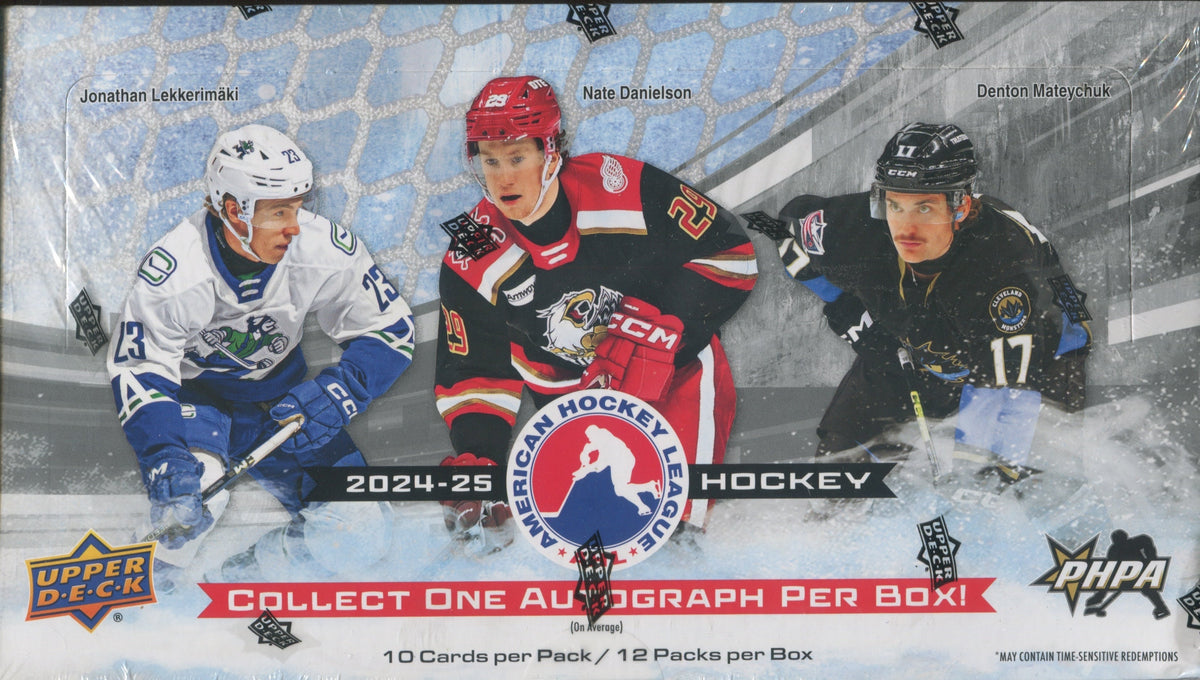 2024-25 Upper Deck AHL Hockey Hobby, Box