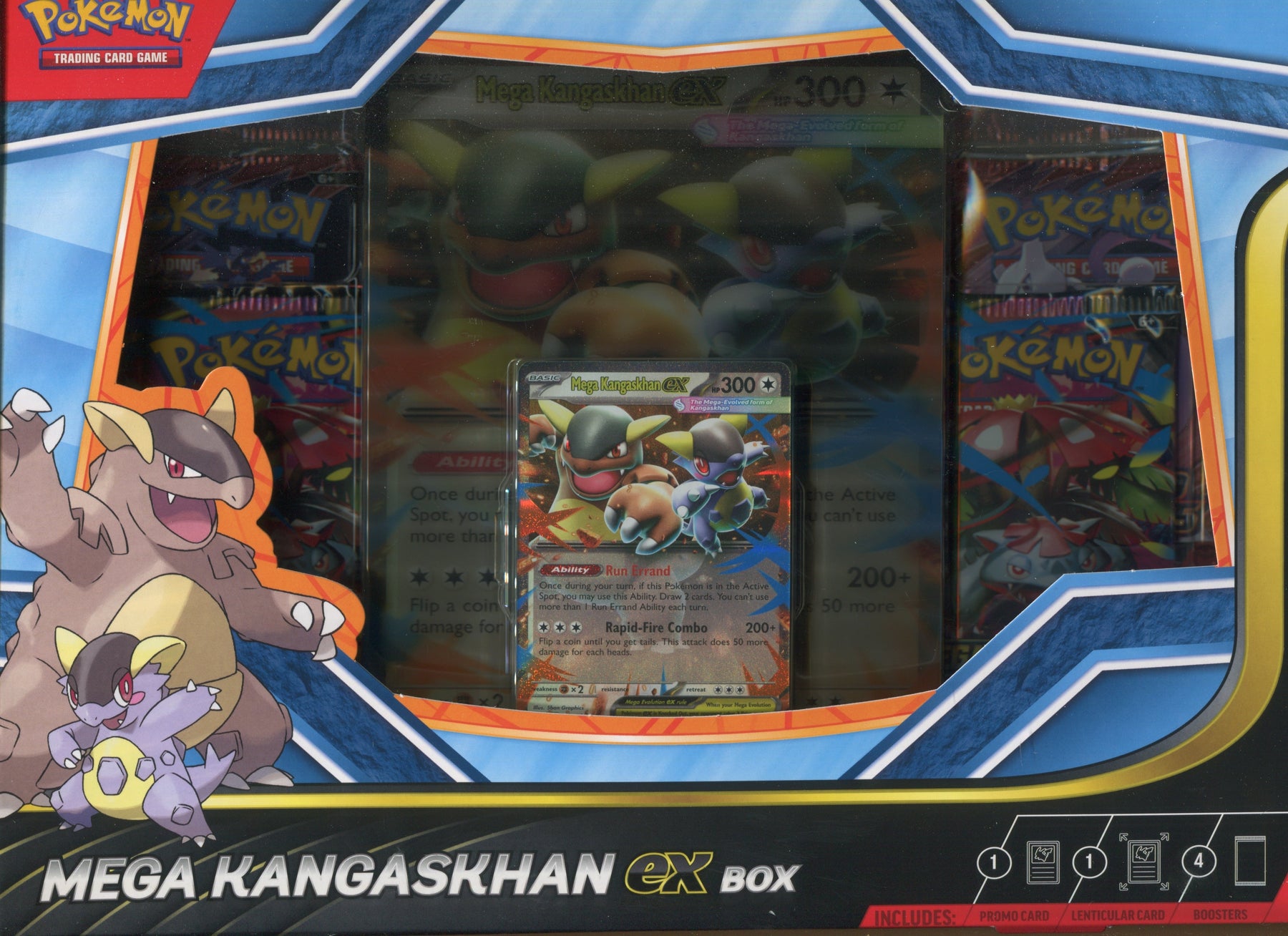 Pokemon Mega Kangaskhan EX ,Box