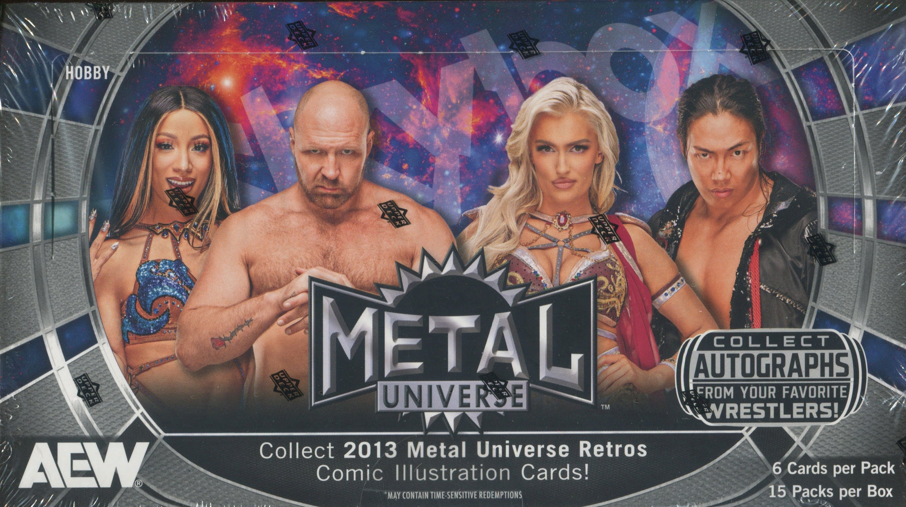 2025 Upper Deck AEW Skybox Metal Universe Wrestling Hobby, Box