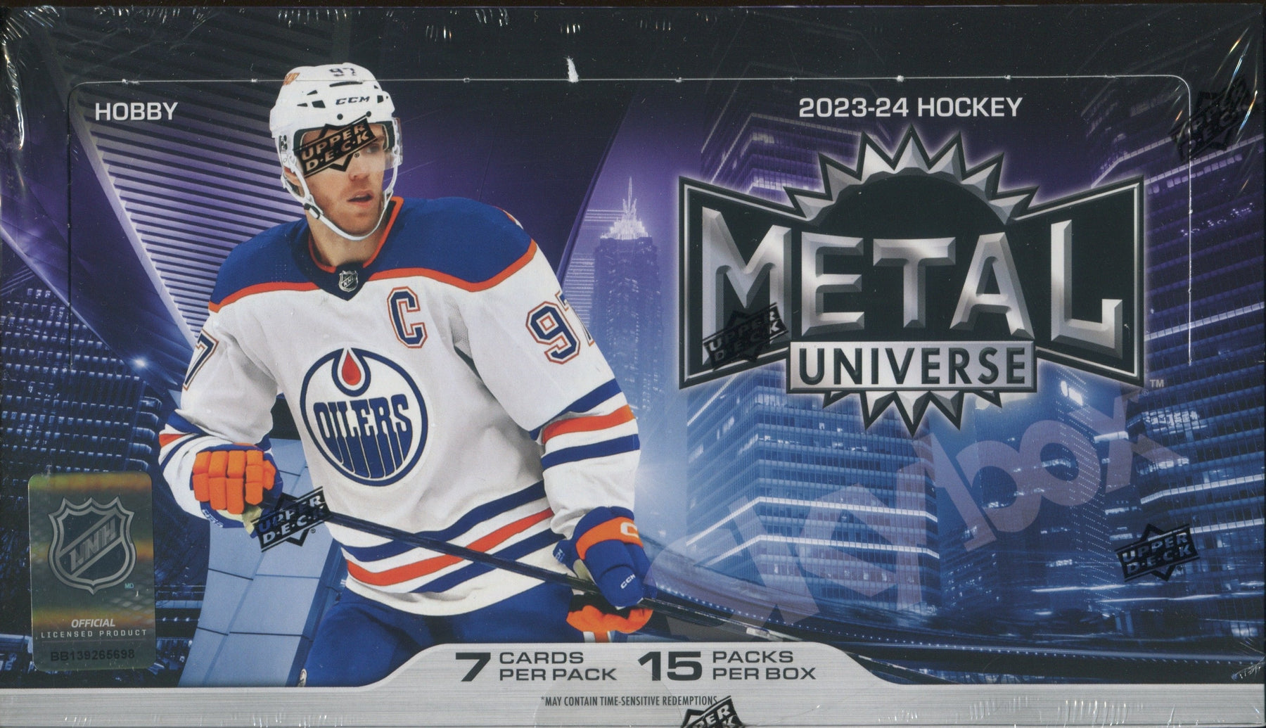 2023-24 Upper Deck Skybox Metal Universe Hockey Hobby, Box