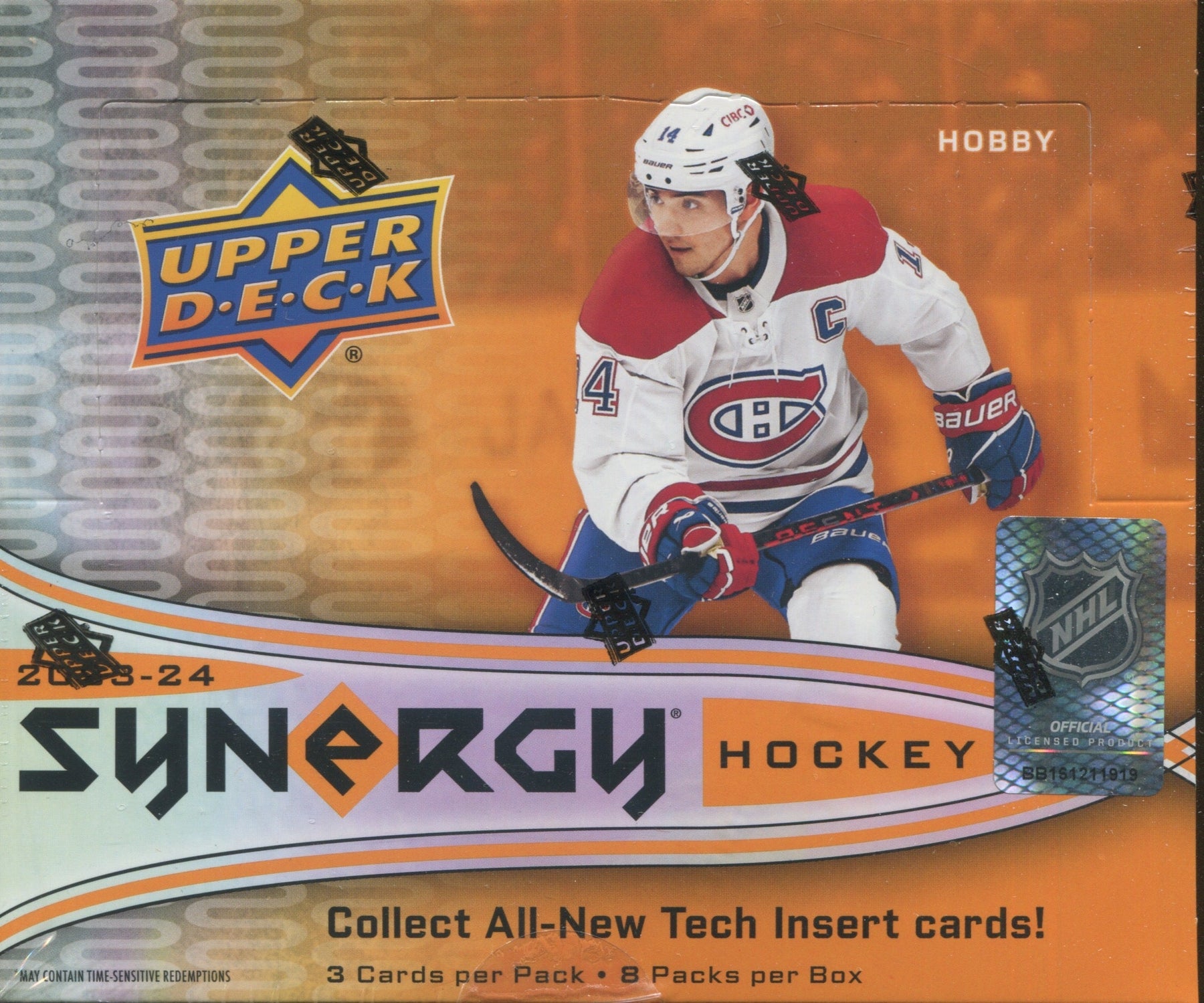 2023-24 Upper Deck Synergy Hobby Hockey, Box