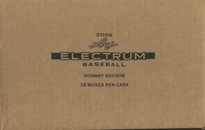 2026 Leaf Electrum Baseball Hobby, 10 Box Case