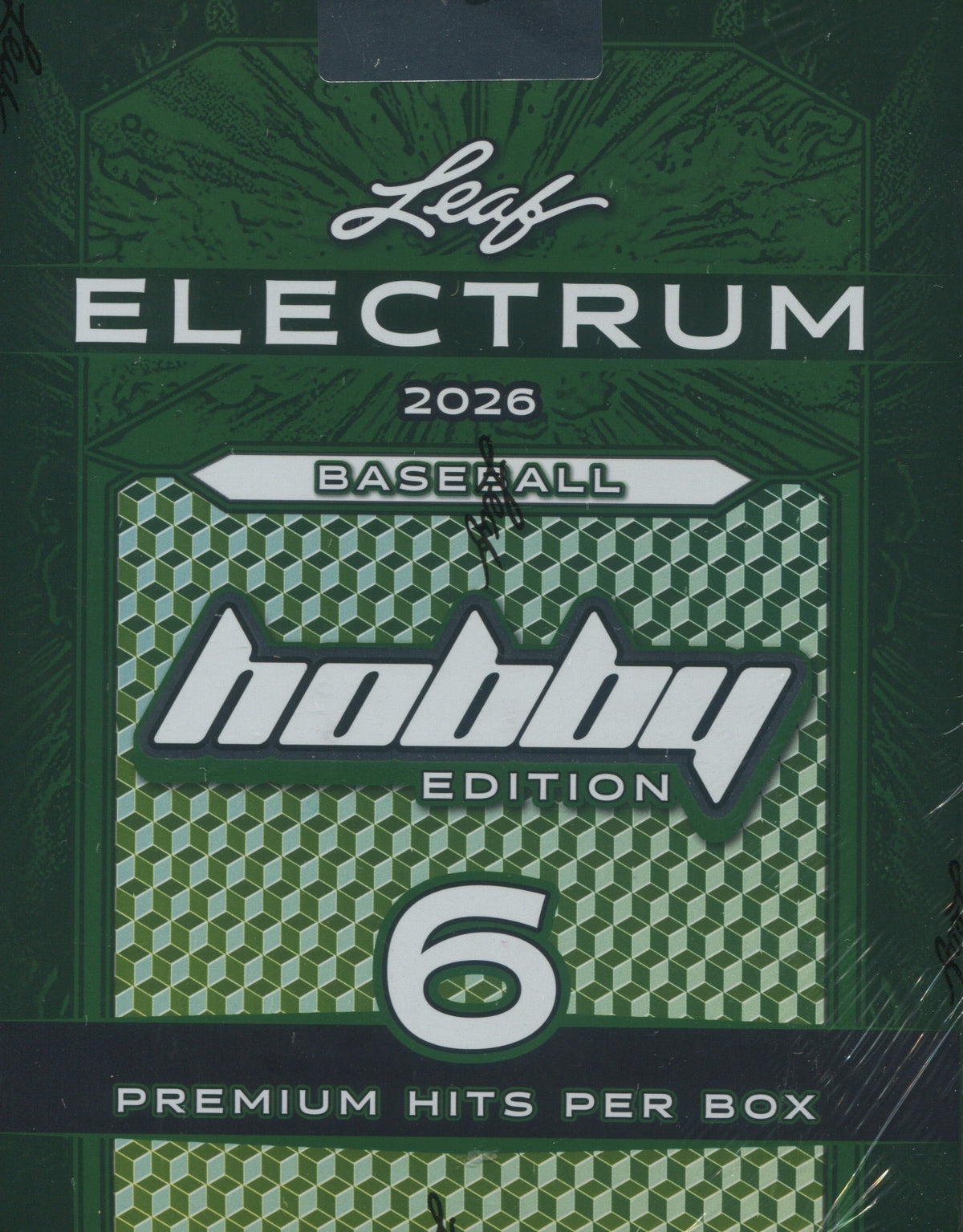 2026 Leaf Electrum Baseball Hobby, 10 Box Case