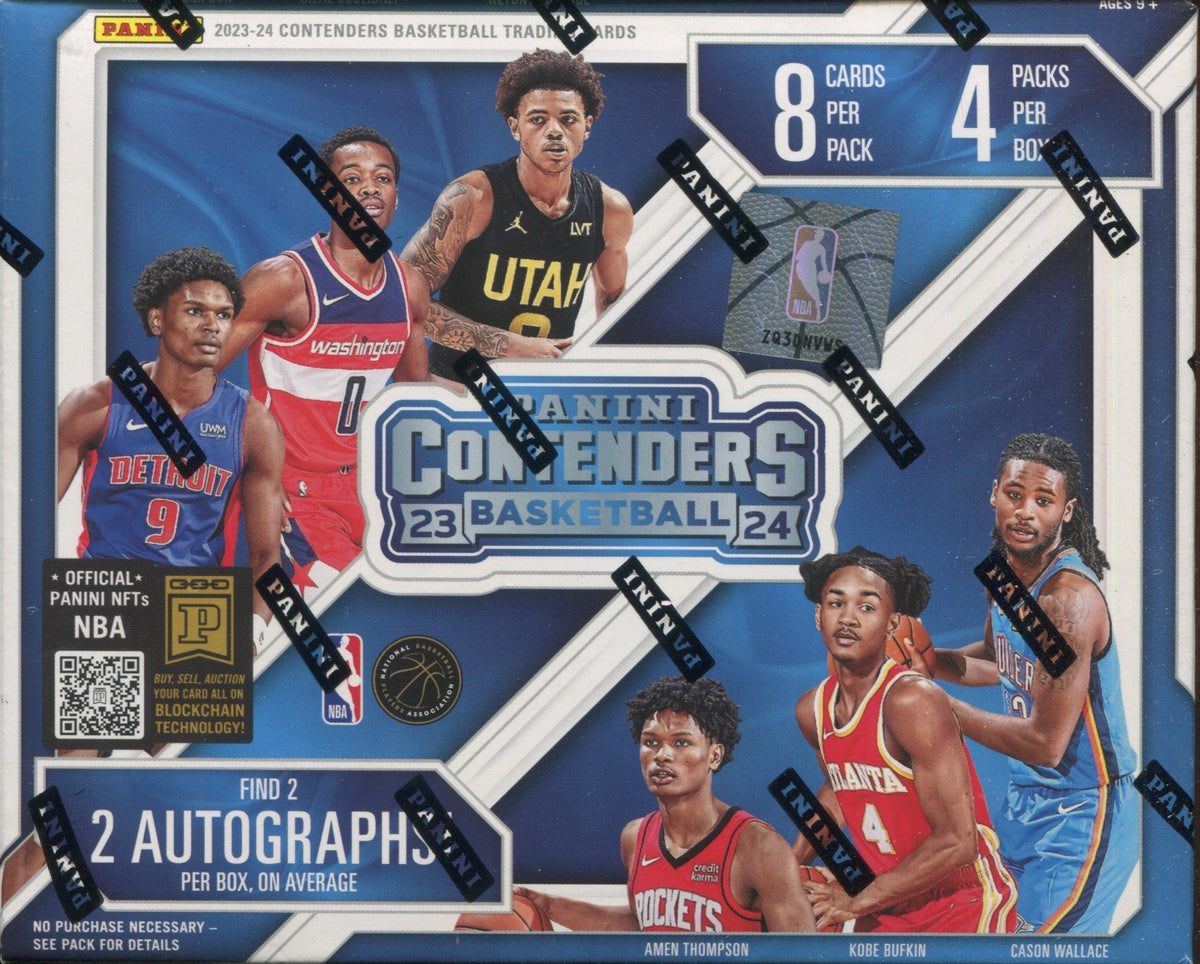 2023-24 Panini Contenders Basketball Hobby, Box