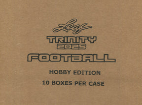 2025 Leaf Trinity Football Hobby, 10 Box Case