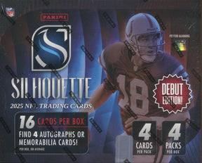 *LAST CASE* 2025 Panini Silhouette Football Hobby, 10 Box Case