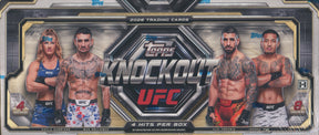 2026 Topps UFC Knockout Hobby, 8 Box Case
