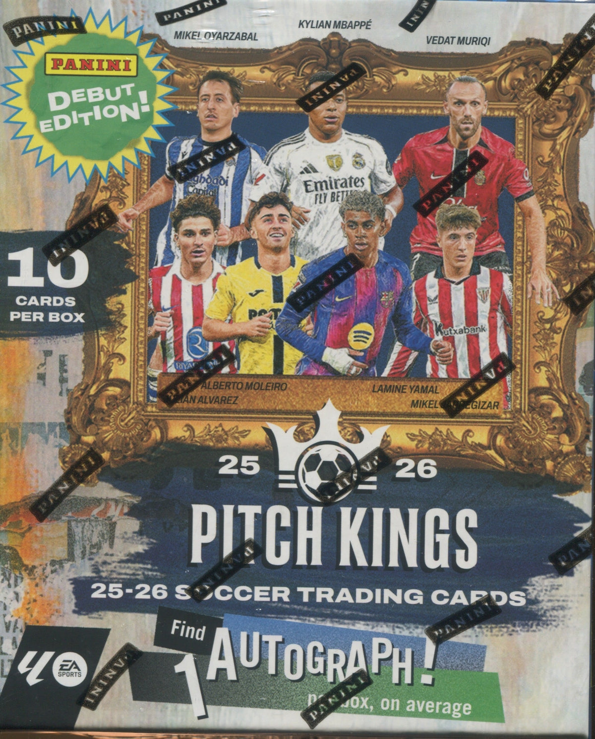 2025-26 Panini Pitch Kings Soccer Hobby International, Box