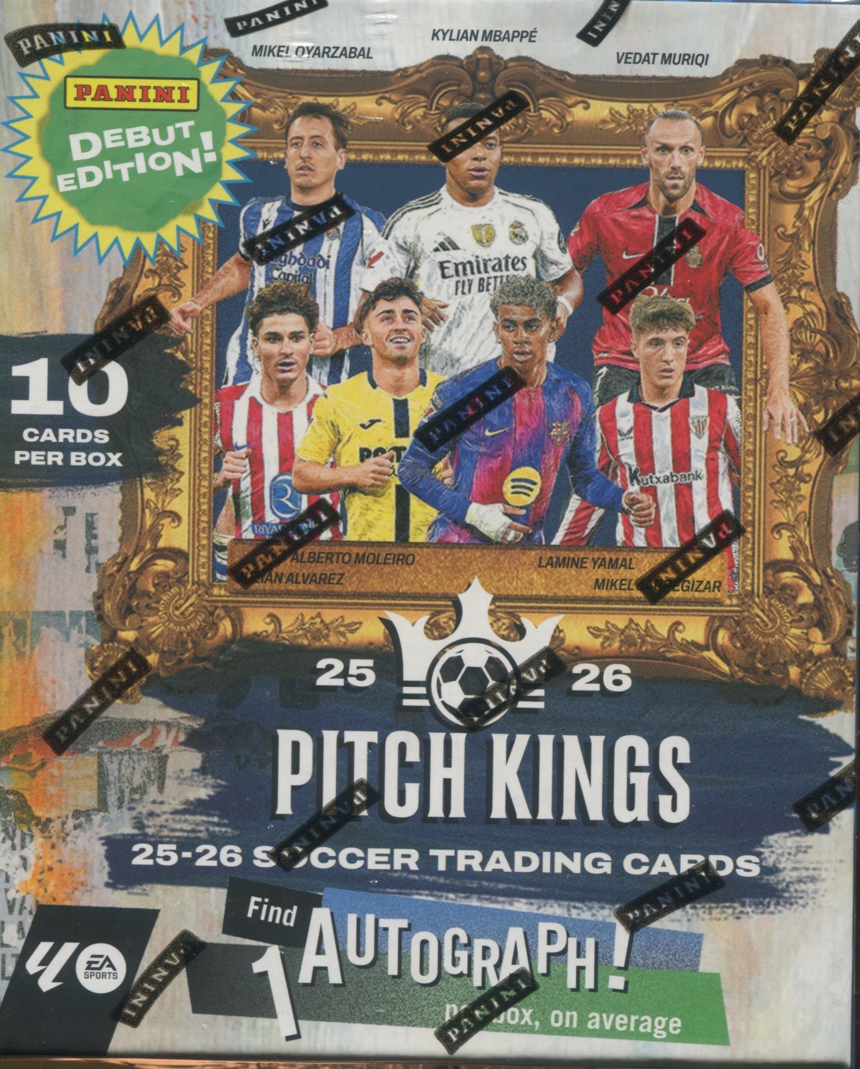 2025-26 Panini Pitch Kings Soccer Hobby International, Box