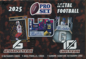 2025 Leaf Pro Set Metal Football Hobby, Box