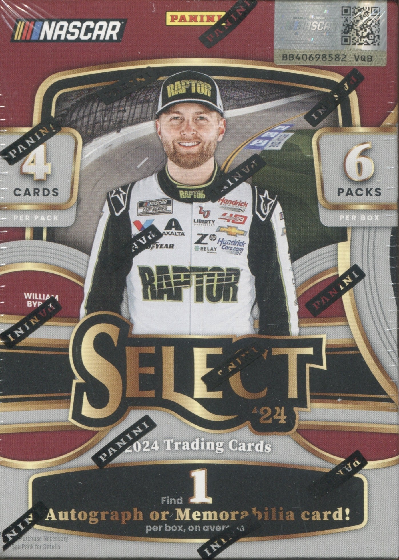 2024 Panini Select Racing Blaster, Box