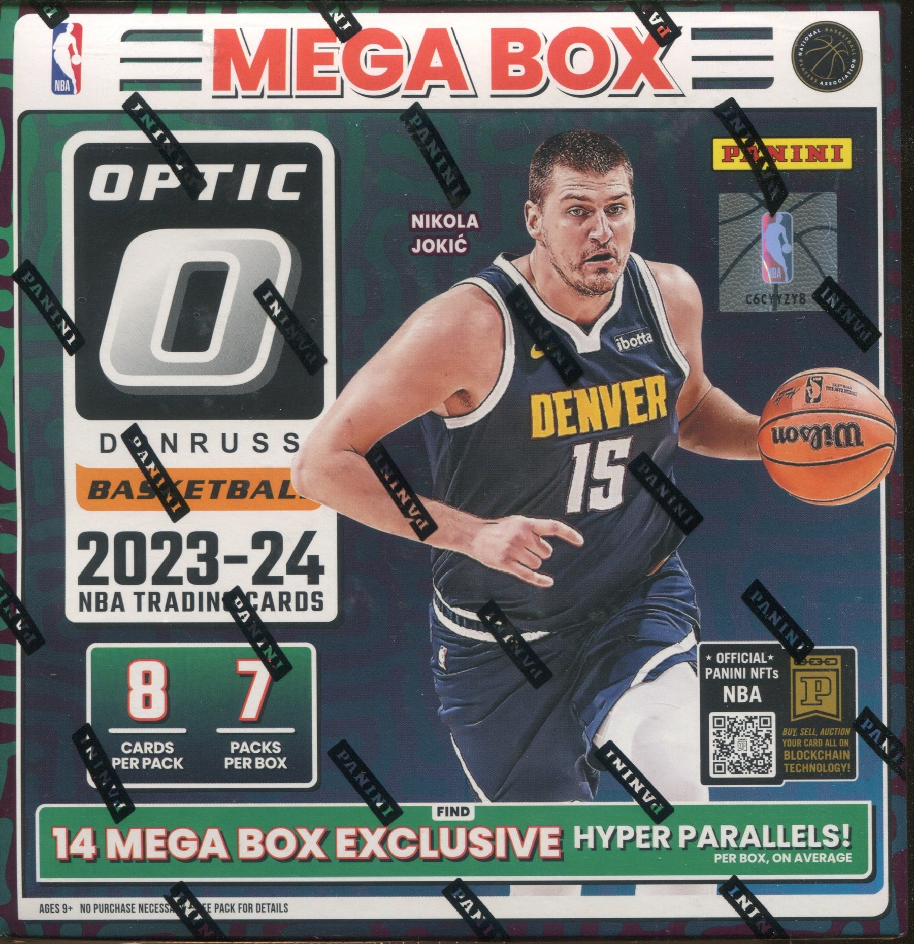 2023-24 Donruss Optic Basketball, Mega Box (Hyper Parallels)
