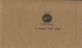 2024 Leaf Press Pass Premium Football Hobby, 12 Box Case