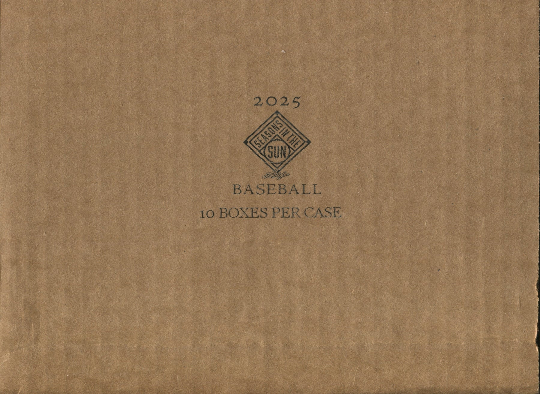 2025 Leaf Seasons In The Sun Baseball Hobby, 10 Box Case
