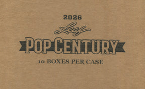 2026 Leaf Pop Century Hobby, 10 Box Case