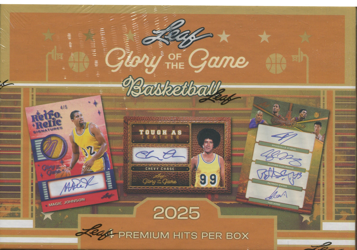 2025 Leaf Glory of the Game Basketball Hobby, 10 Box Case