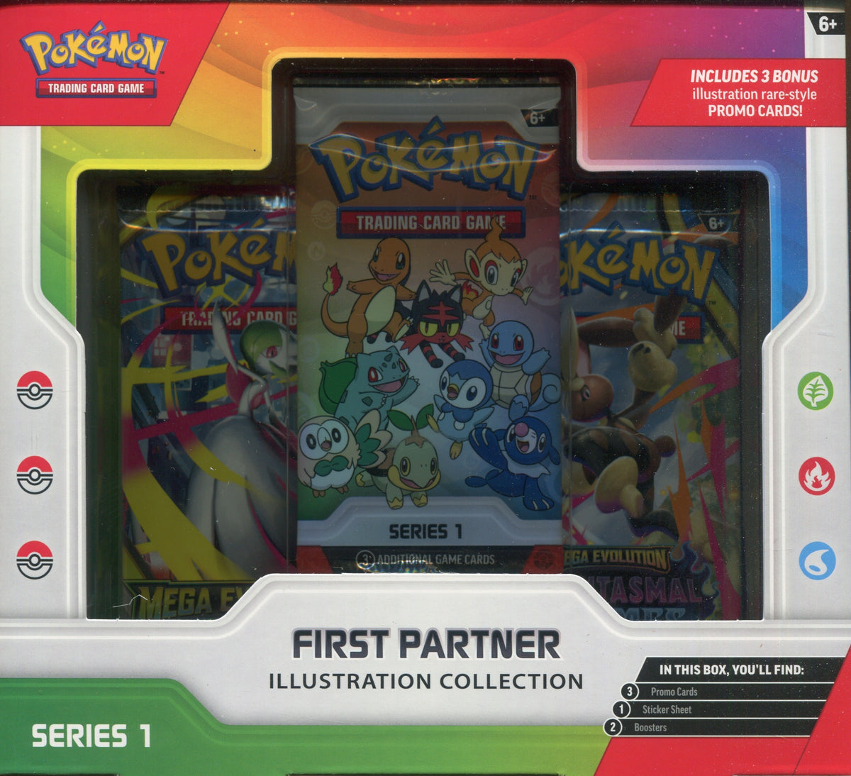 Pokemon First Partner Illustration Collection Series 1, Box