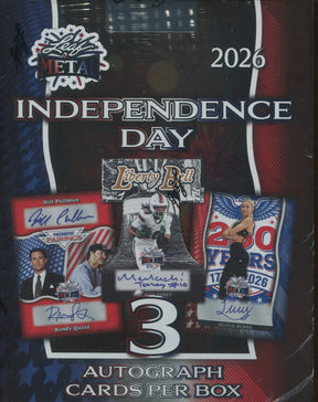 2026 Leaf Metal Independence Day Multi-Sport Hobby, 10 Box Case