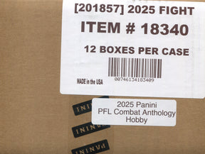 2025 Panini PFL Combat Anthology Hobby, 12 Box Case