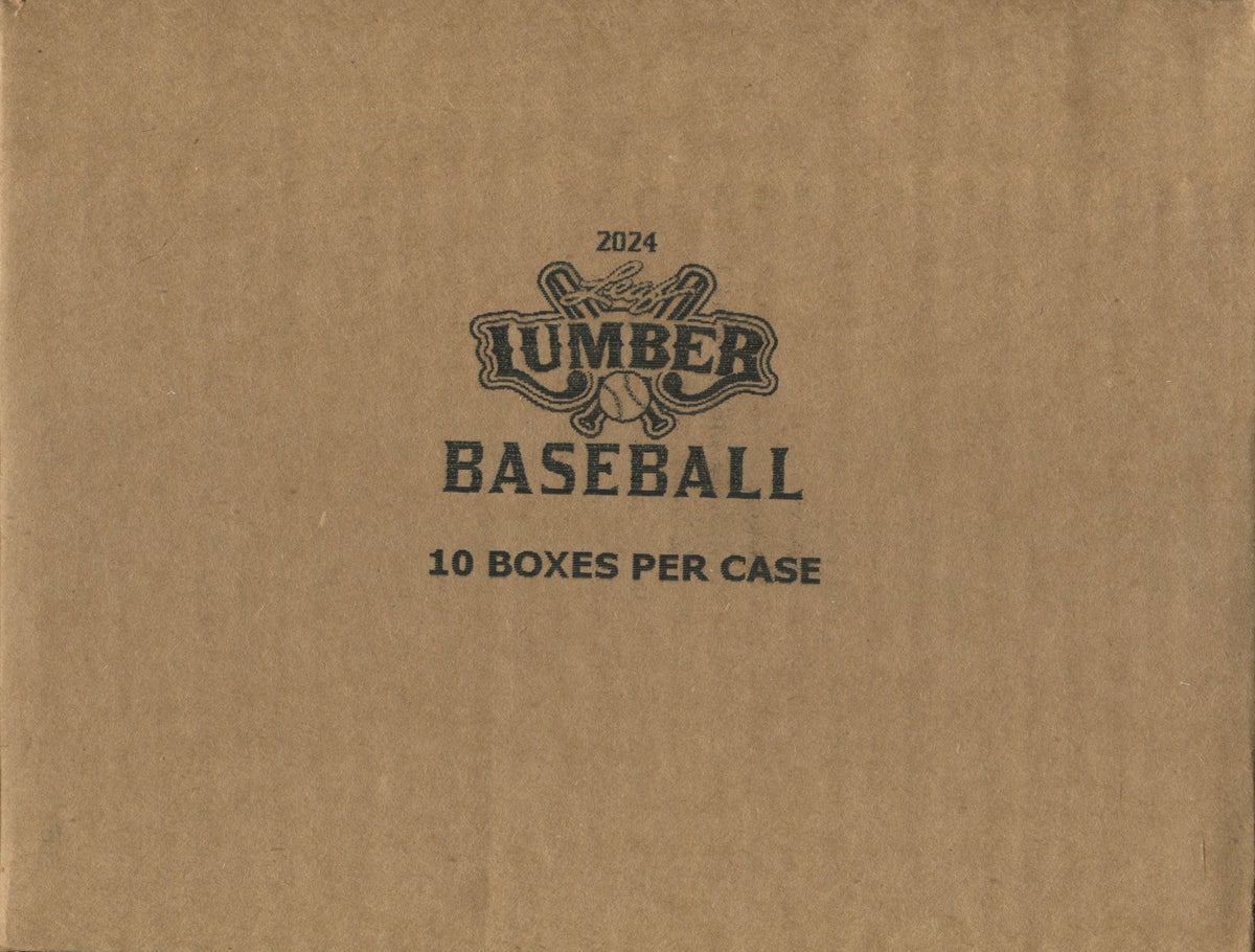 2024 Leaf Lumber Baseball Hobby, 10 Box Case