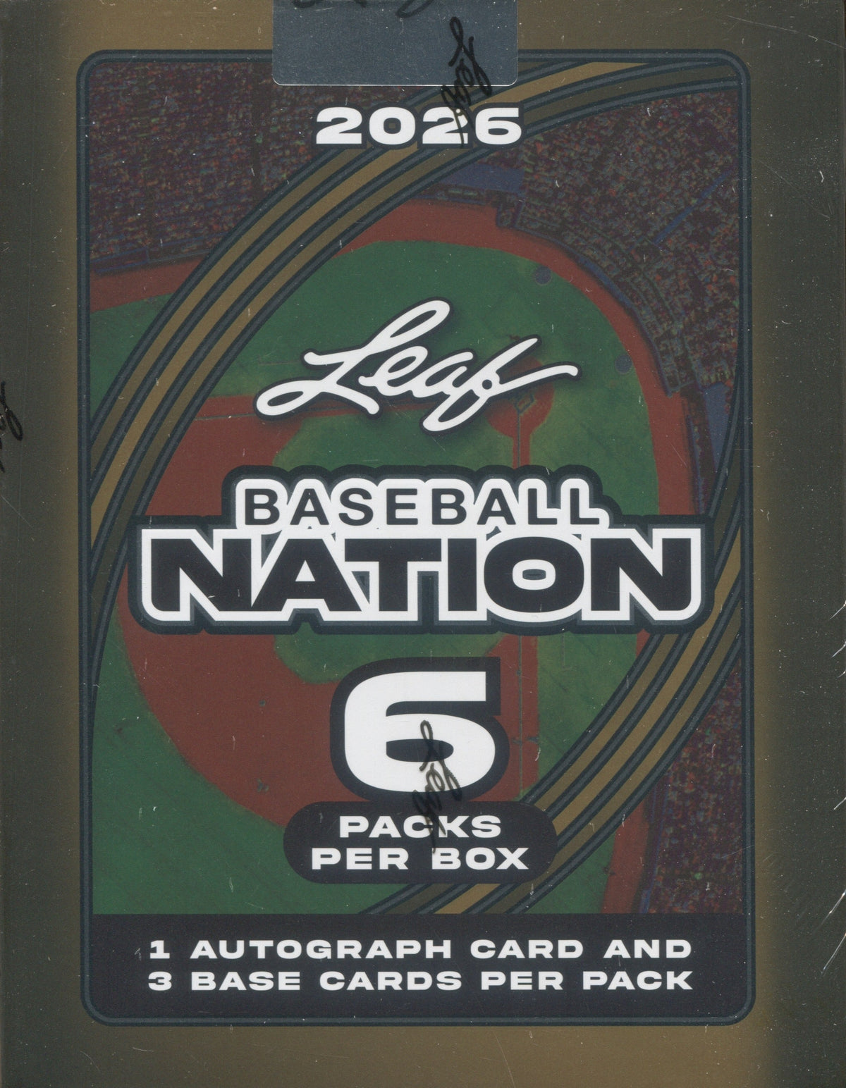 2026 Leaf Baseball Nation Hobby, 10 Box Case