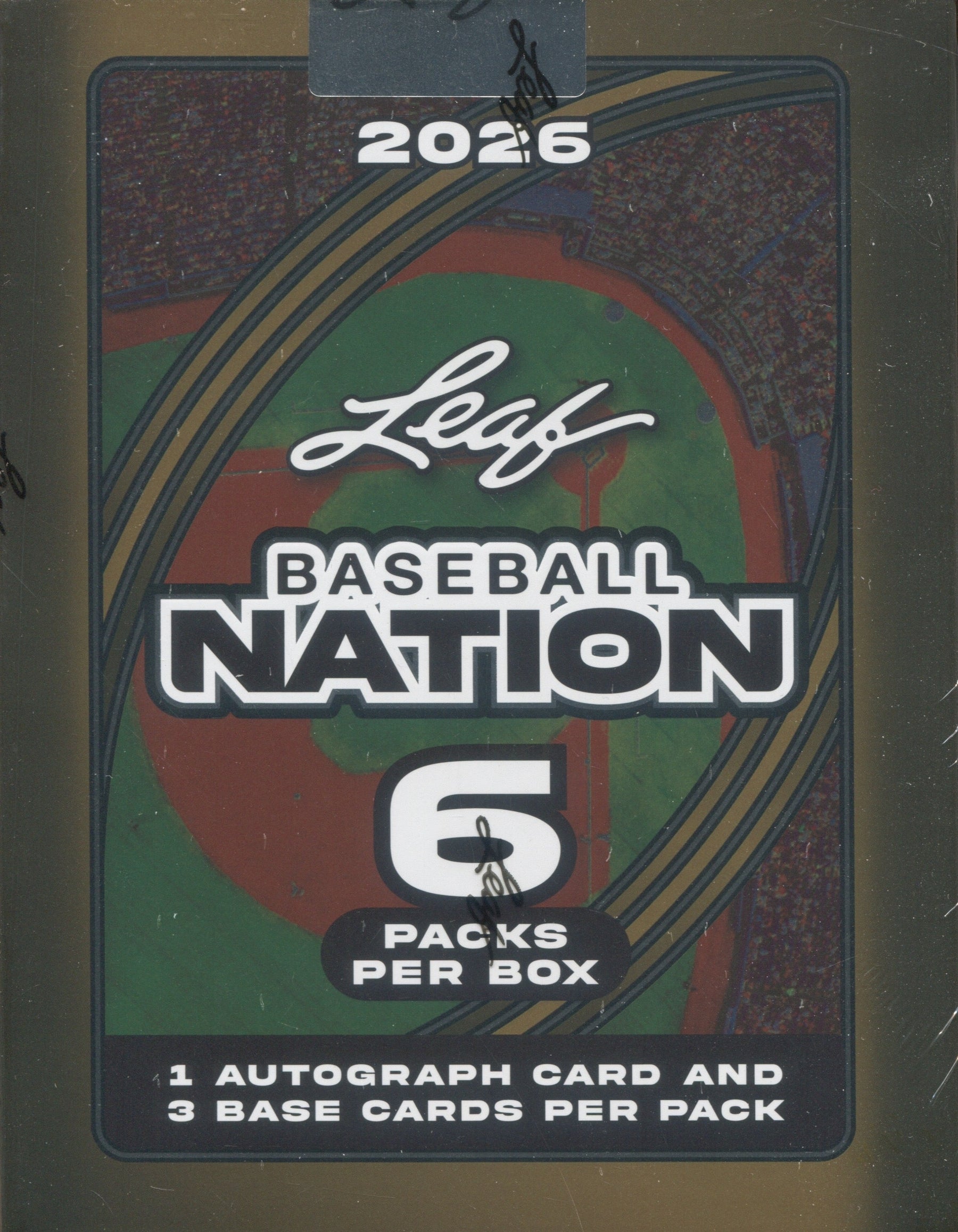 2026 Leaf Baseball Nation Hobby, 10 Box Case