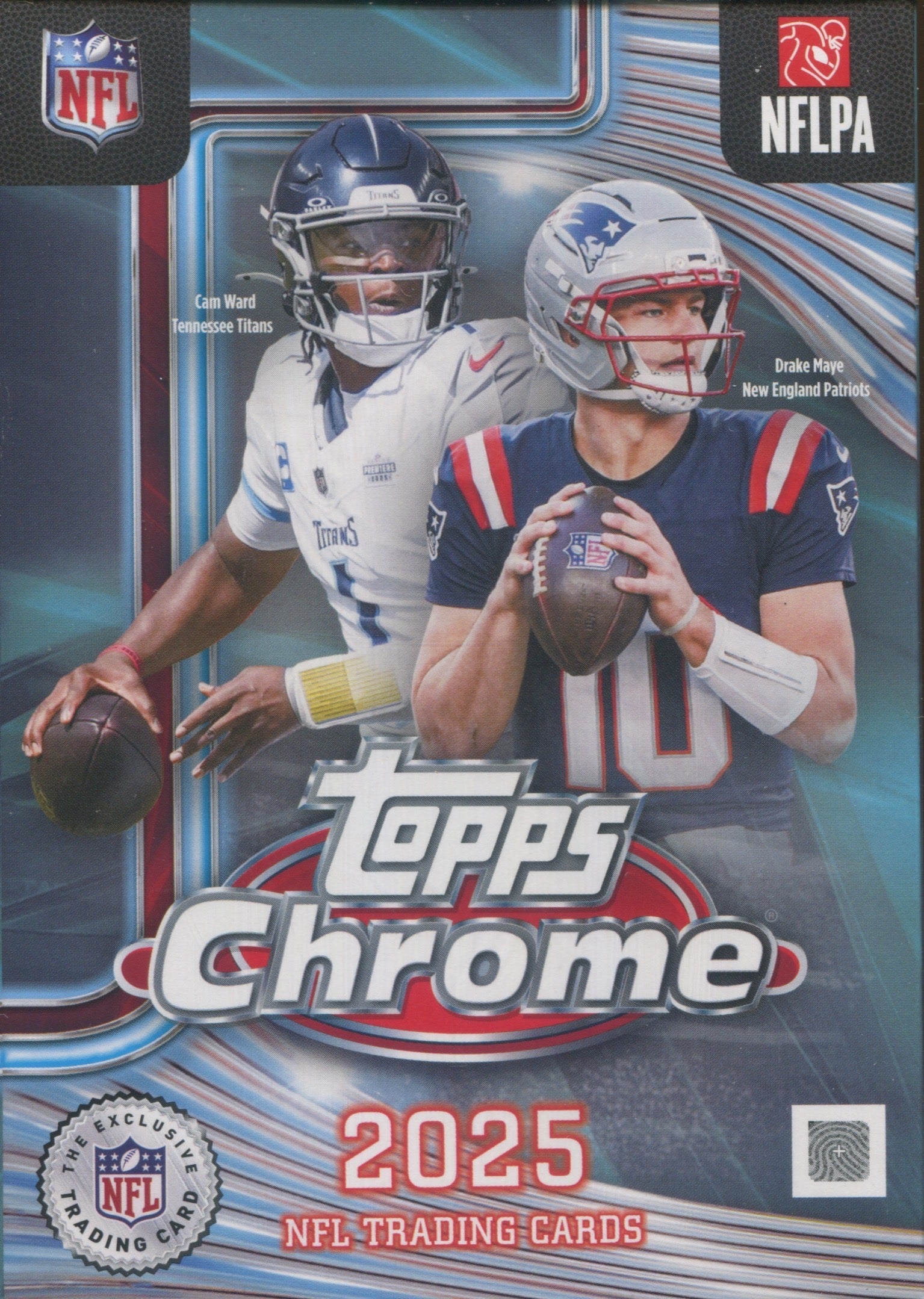 2025 Topps Chrome Football Hanger, Box