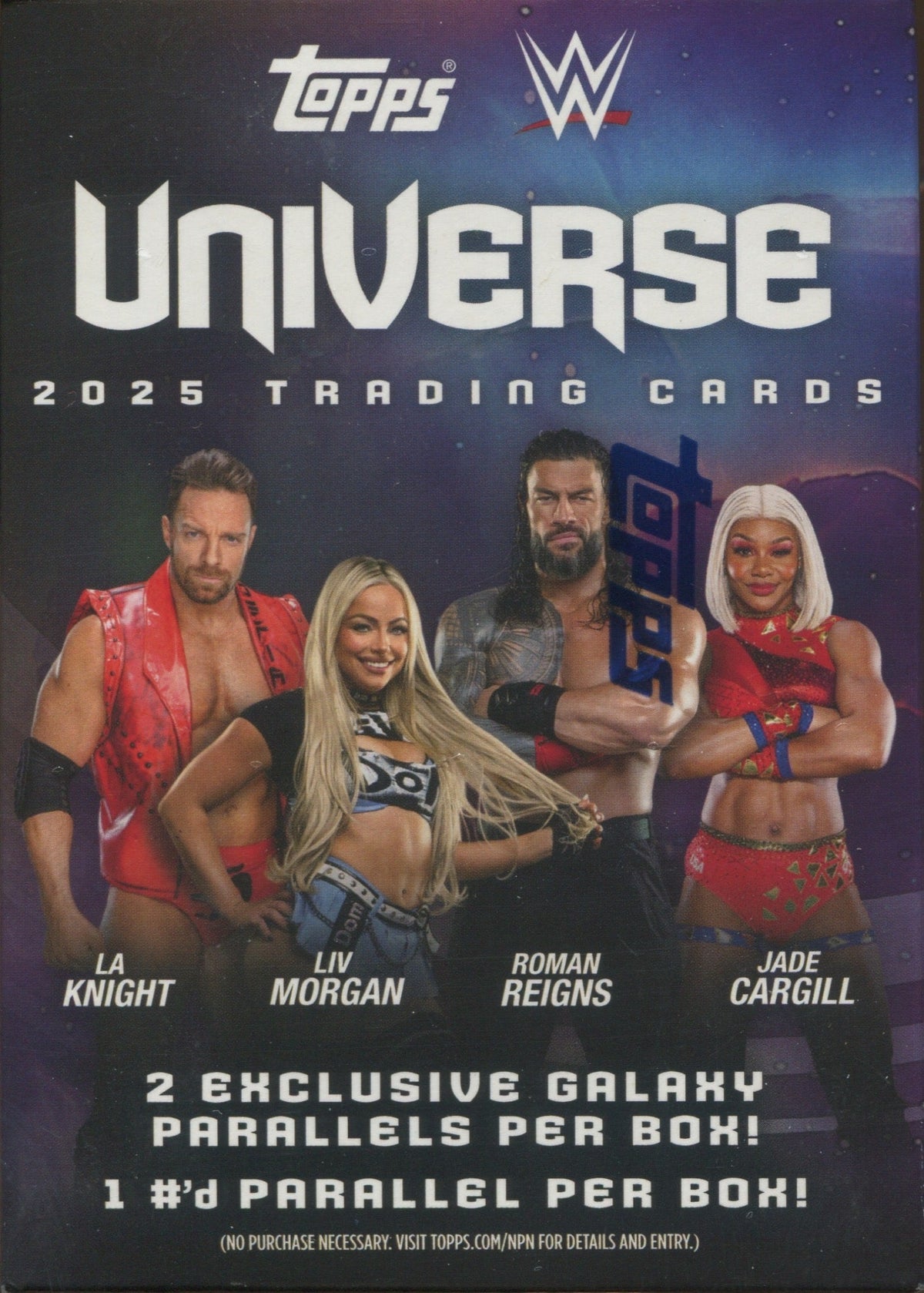 2025 Topps WWE Universe Blaster, Box