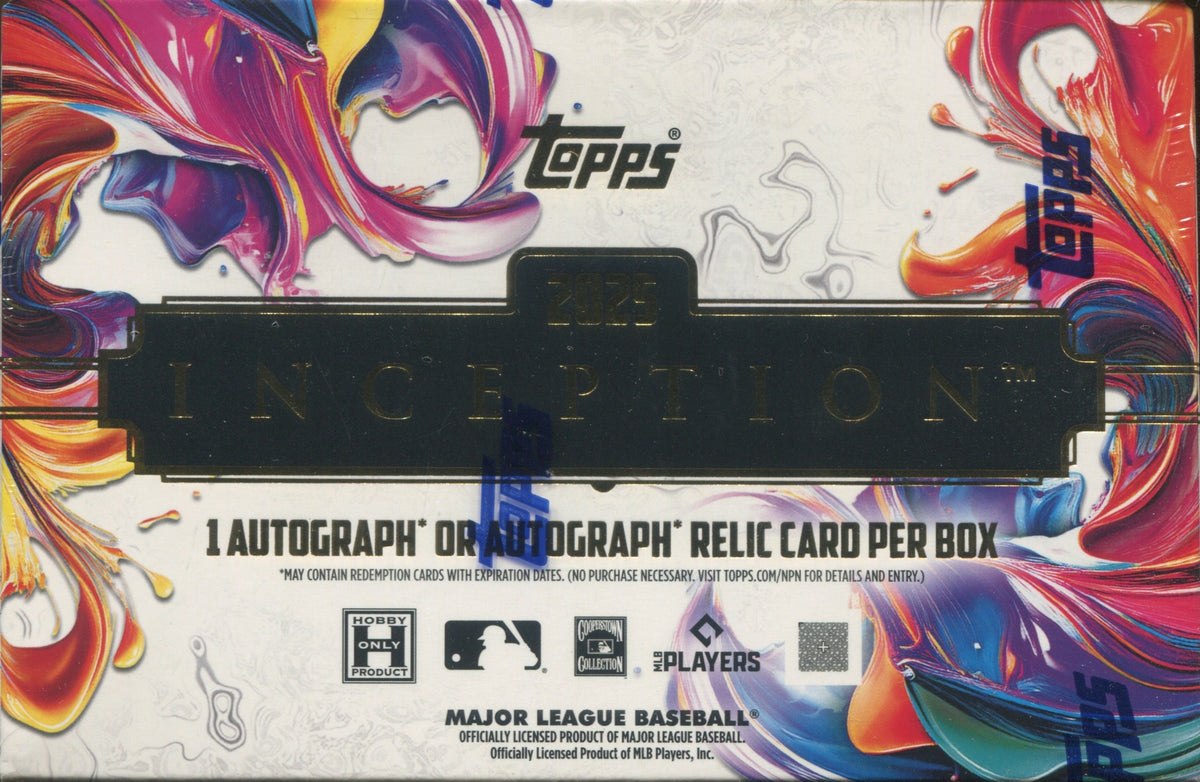 2025 Topps Inception Baseball Hobby, Box