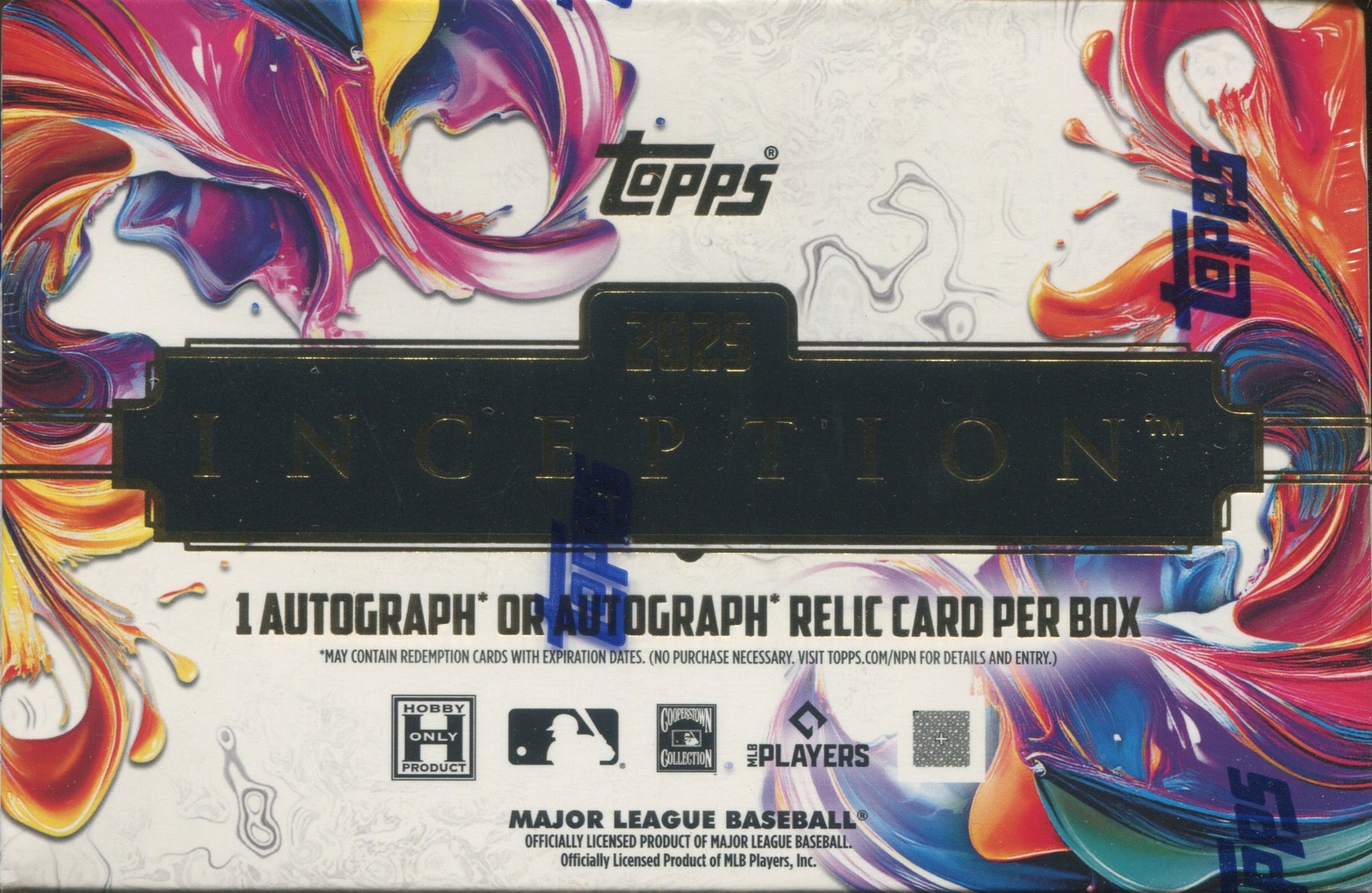 2025 Topps Inception Baseball Hobby, Box