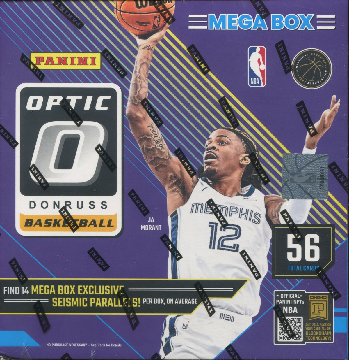 * Last Box * 2024-25 Panini Donruss Optic Basketball Hobby Mega, Box (Seismic Parallels)