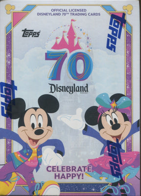 2025 Topps Disneyland 70th Anniversary Blaster, Box