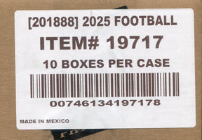 *LAST CASE* 2025 Panini Silhouette Football Hobby, 10 Box Case