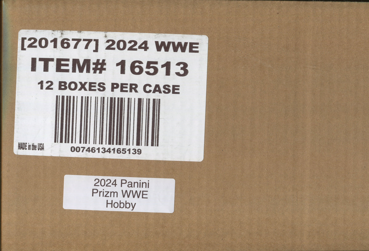 2024 Panini Prizm WWE Hobby, 12 Box Case