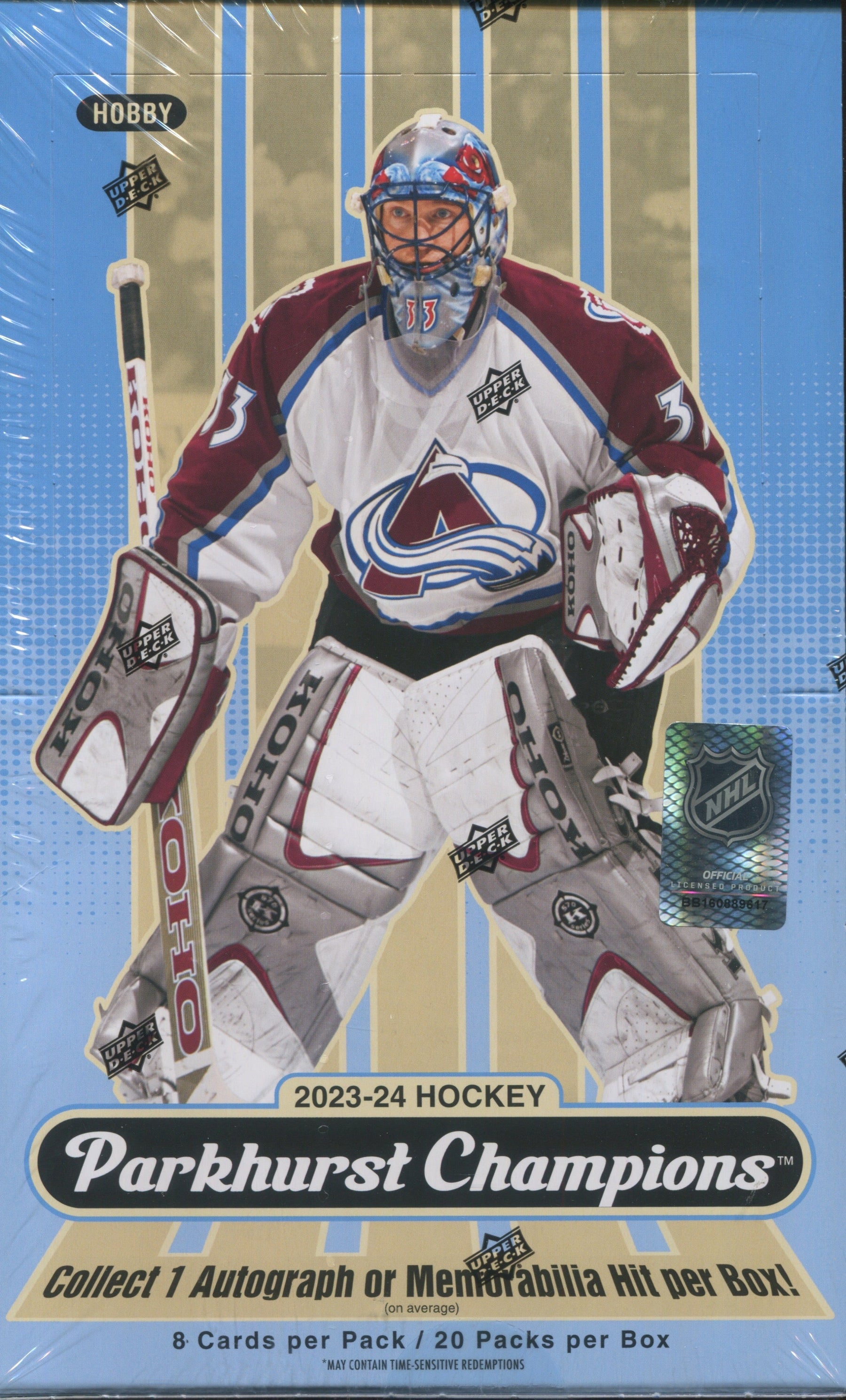 2023-24 Upper Deck Parkhurst Champions Hockey Hobby, 12 Box Case