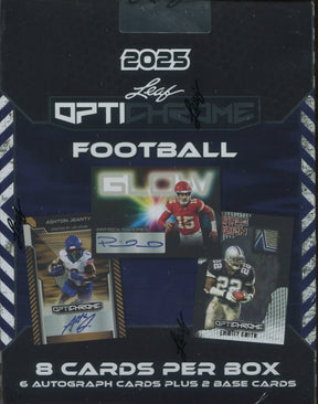 2025 Leaf Optichrome Football Hobby, 12 Box Case